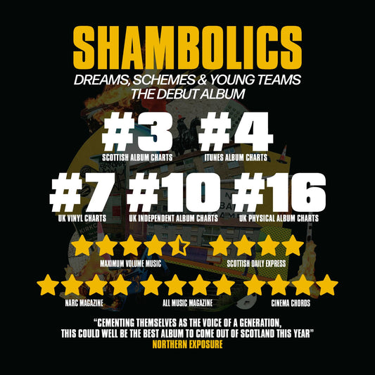 SHAMBOLICS DREAMS, SCHEMES AND YOUNG TEAMS ALBUM