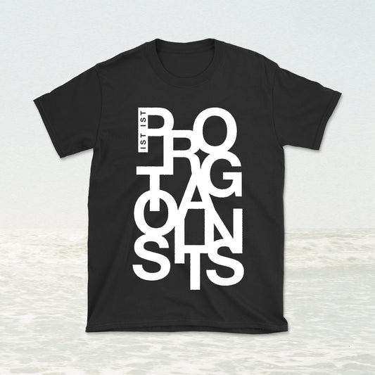 IST IST 'Protagonists' LP - Merch - Black Letters T-Shirt