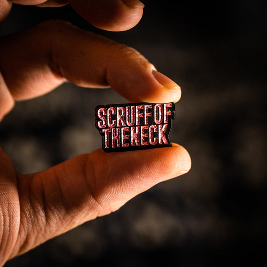 Scruff of the Neck - Merch - Logo Enamel Pin Badge