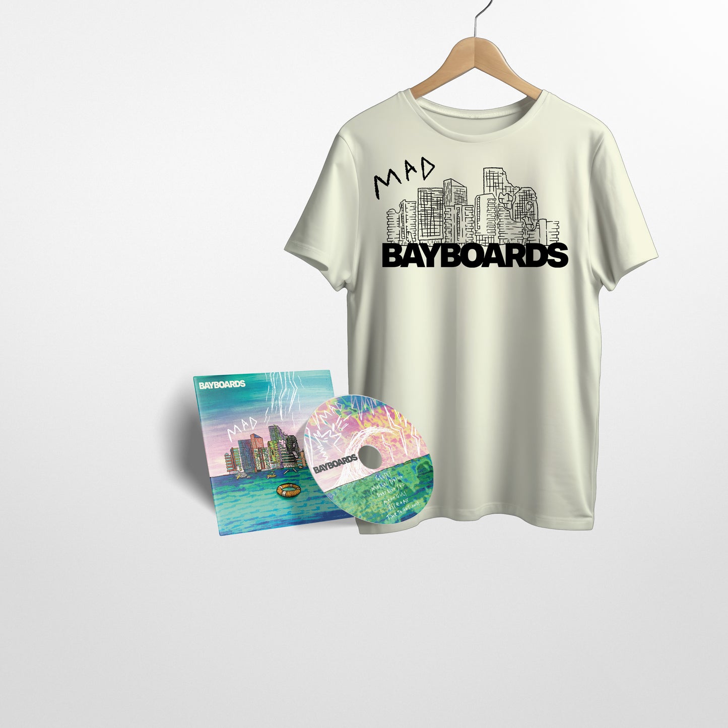 Bayboards - 'Modern Age Disaster' EP - Bundle - CD + T-Shirt