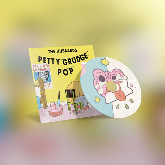 The Hubbards - 'Petty Grudge Pop' EP - CD - Illustrated Picture Disc