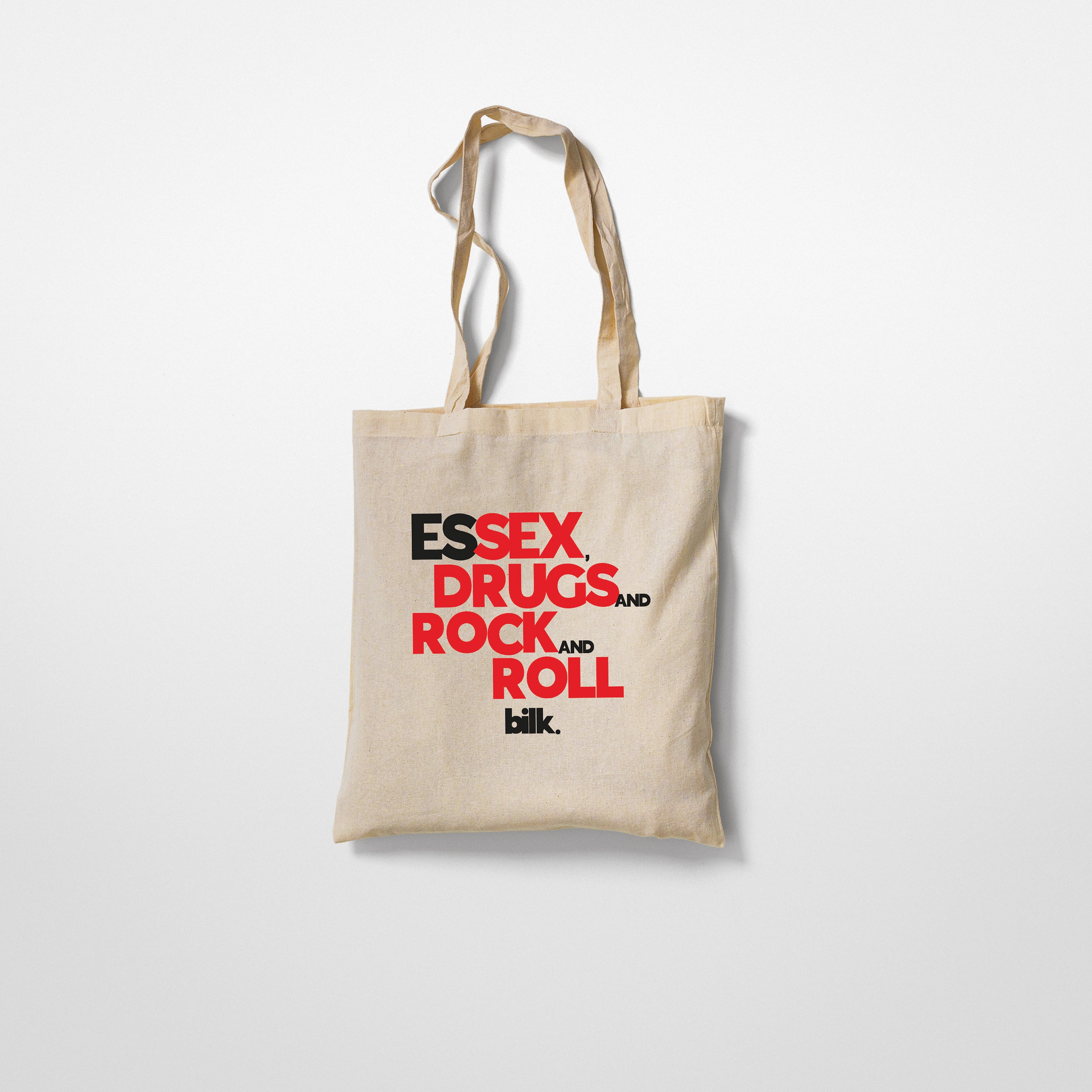 Bilk Essex Drugs and Rock and Roll LP Merch Album Artwork Tot Scruff of the Neck