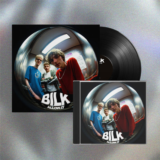 Bilk - 'Allow It' EP - Bundle - Black 12" Vinyl Disc + CD
