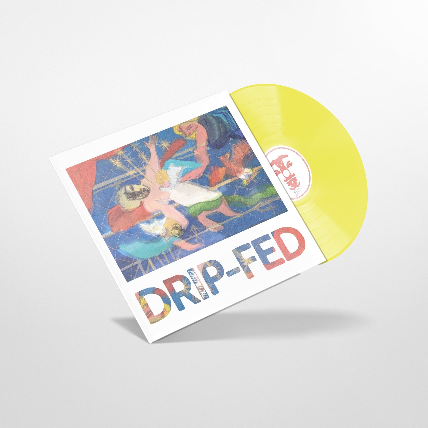 The Hubbards - 'Drip-Fed' LP - Vinyl - Yellow 12" Disc