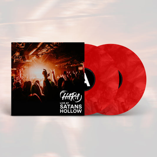 THE HARA - 'Live at Satan's Hollow' LP - Vinyl - 2x Limited Edition Red and Black Marble 12" Disc