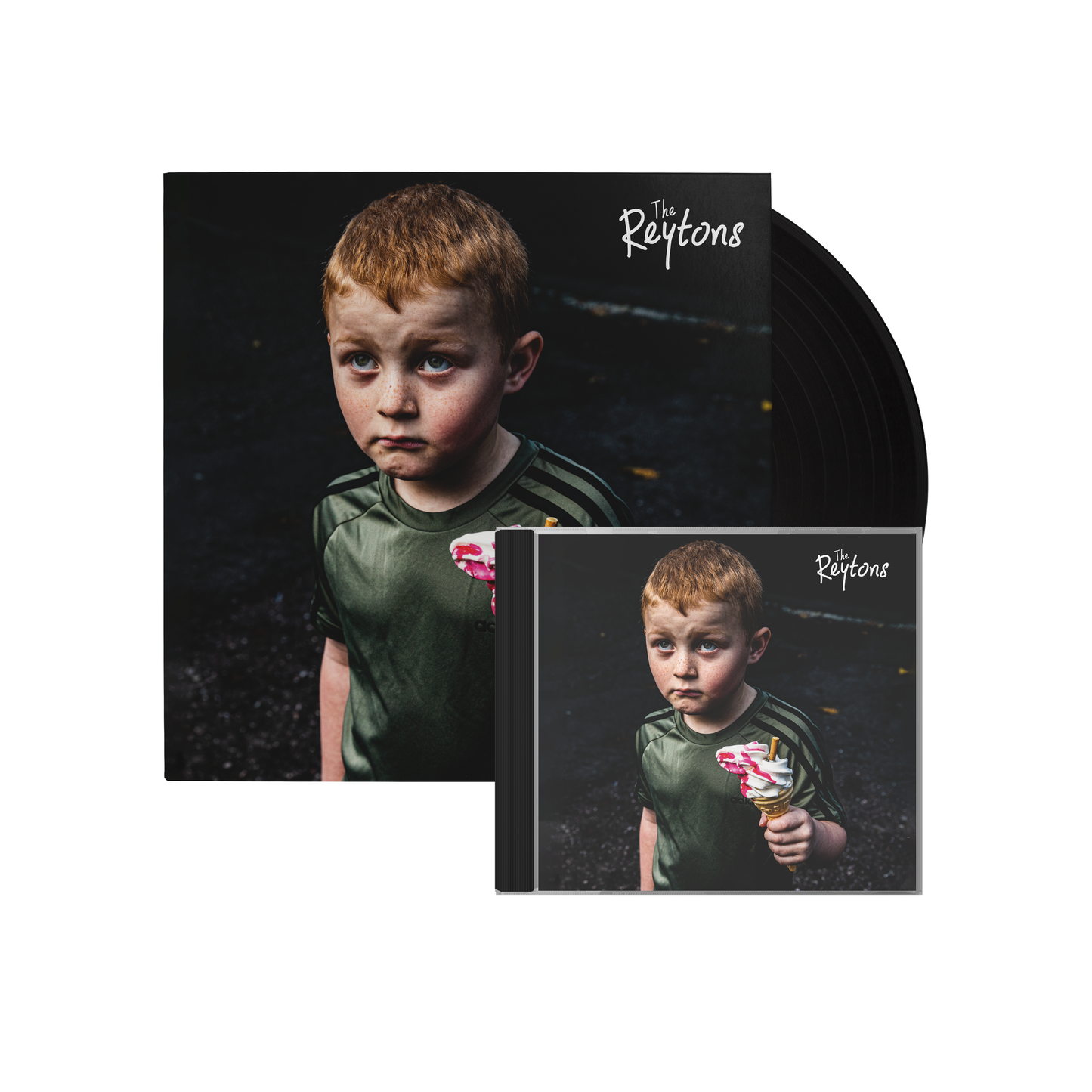 The Reytons - 'May Seriously Harm You and Others Around You' EP - Bundle Black Vinyl + CD