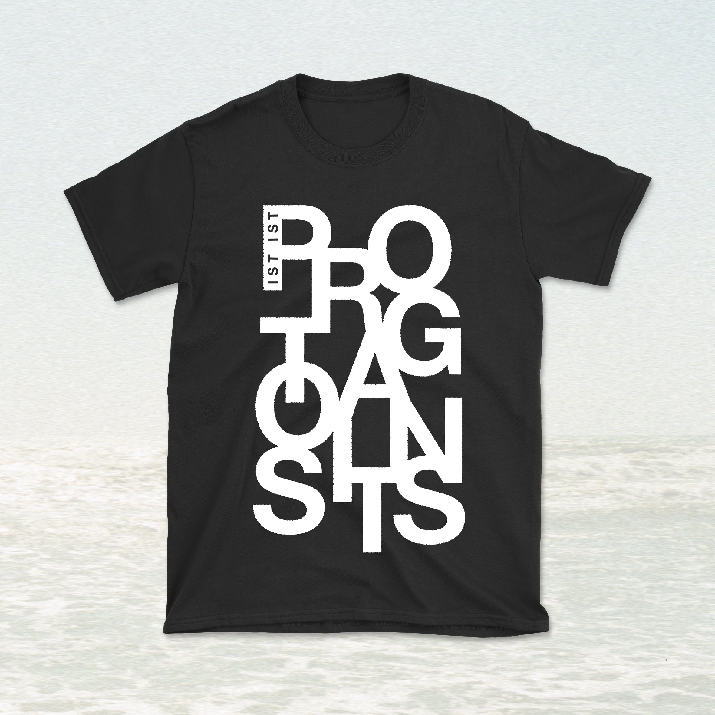 IST IST 'Protagonists' LP - Merch - Black Letters T-Shirt – Scruff of ...