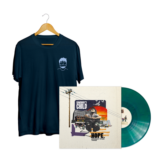 Somebody's Child - 'Hope, Amongst Other Things' EP - Bundle - 10" Eco-Mix Coloured Vinyl Disc + T-Shirt